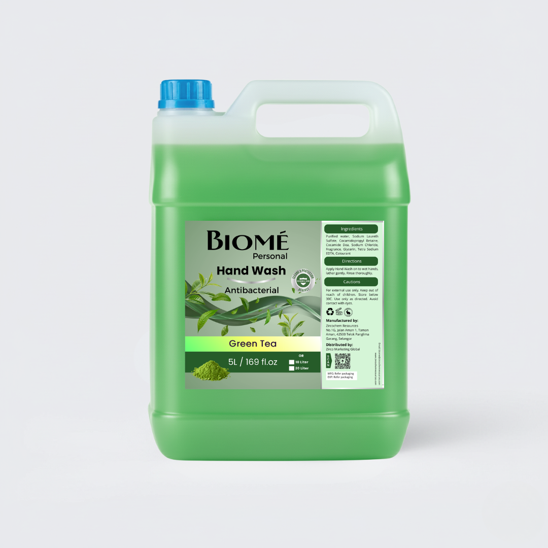BIOMÉ Antibacterial Hand Wash 5L - Green Tea
