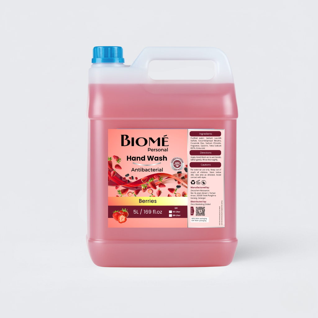 BIOMÉ Antibacterial Hand Wash (5L) - Berries