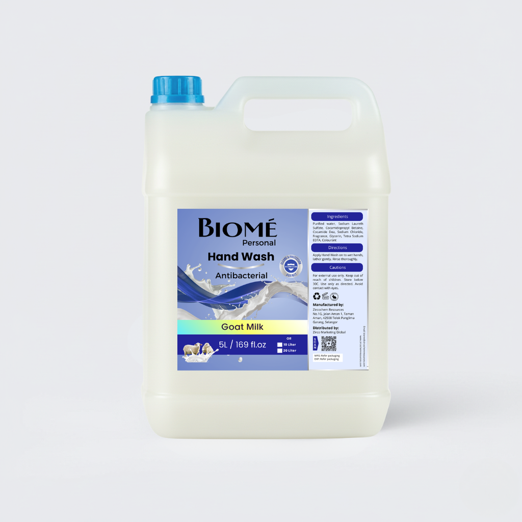 BIOMÉ Antibacterial Hand Wash (5L) Goat Milk
