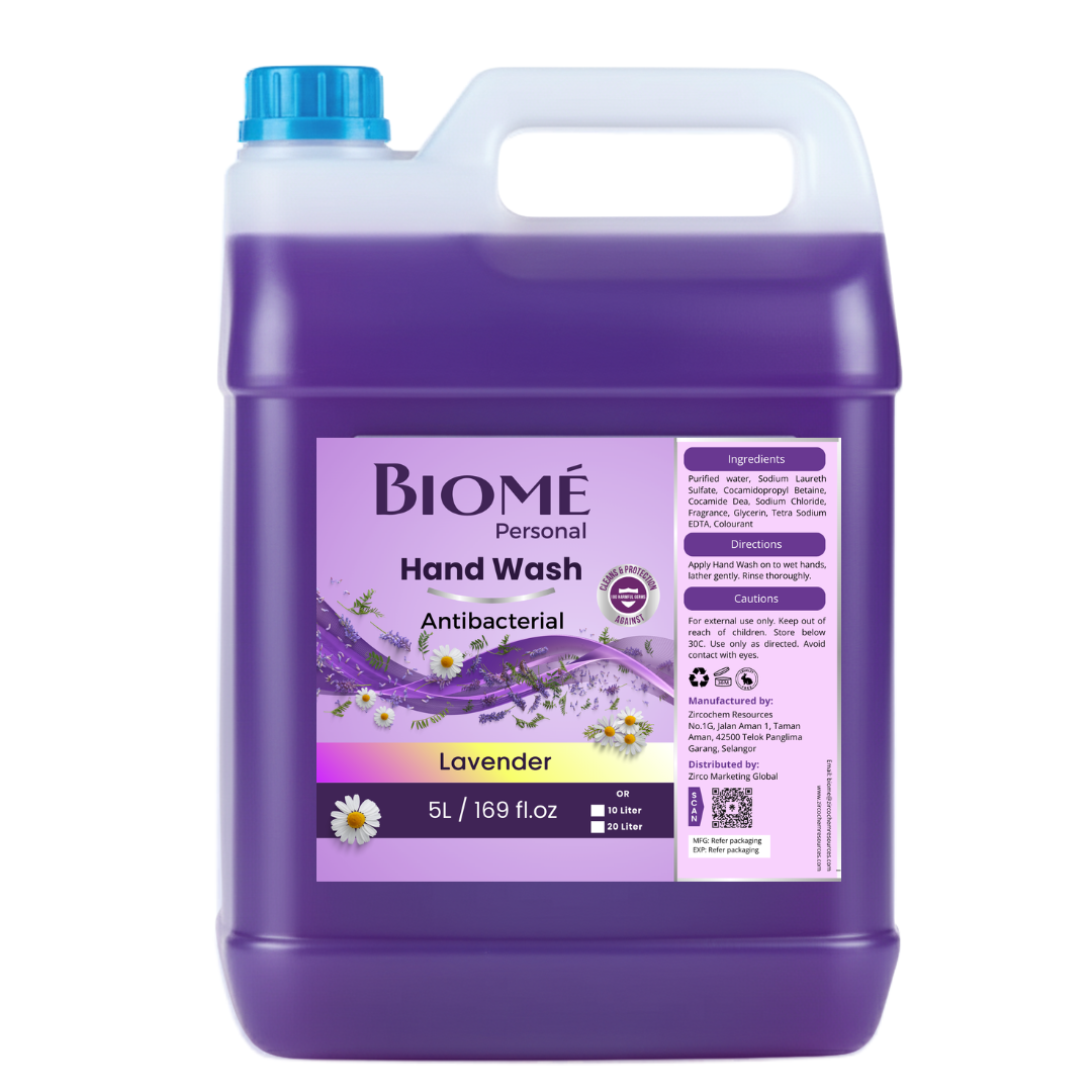 BIOMÉ Antibacterial Hand Wash (5L) Lavender