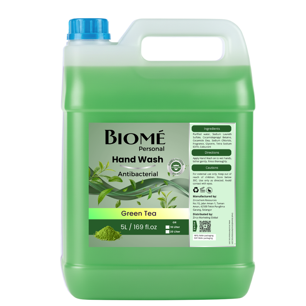 BIOMÉ Antibacterial Hand Wash 5L - Green Tea
