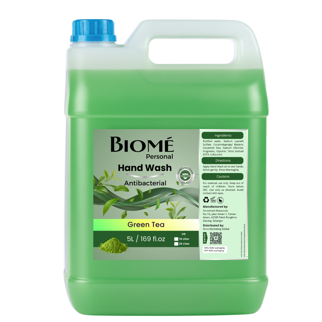 BIOMÉ Antibacterial Hand Wash 5L - Green Tea