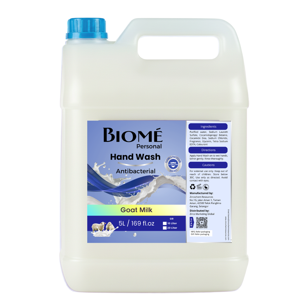 BIOMÉ Antibacterial Hand Wash (5L) Goat Milk